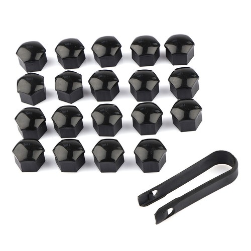 20pcs 17mm noir auto - 20pcs,