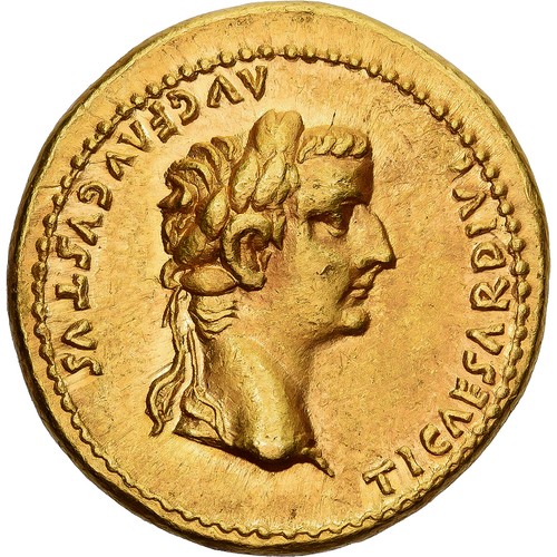 Roman empire tibère - empire,, aureus