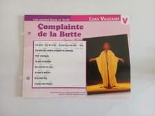 CARTE FICHE - CORA VAUCAIRE