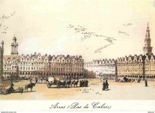 62 - Arras - au temps jadis - La Grand Place - Art Painting - After an engraving
