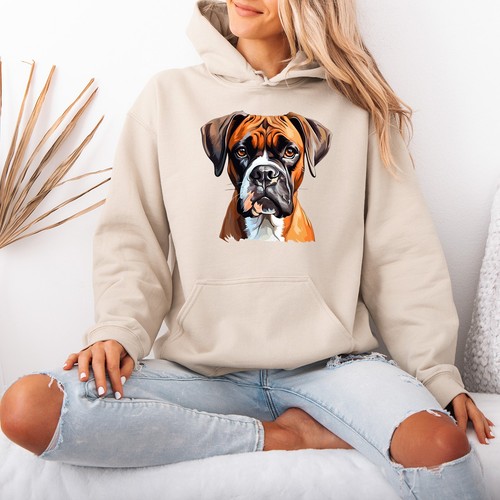 Boxer chien animaux - , pull
