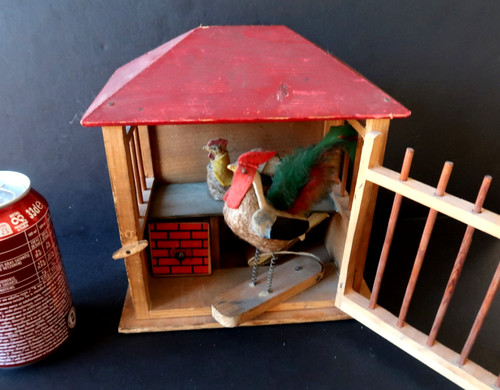 Poulailler sonore coq jouet - poulailler,