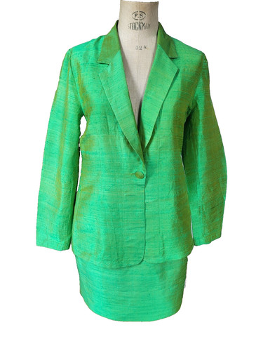 Tailleur jupe veste shantung - tailleur,
