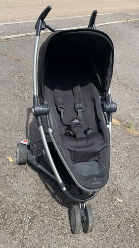 Poussette pliable quinny noire - poussette,