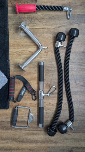 Attaches câble musculation