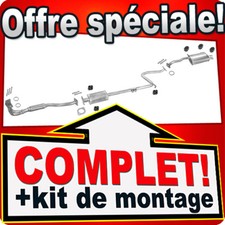 Ligne pot d'échappement pour