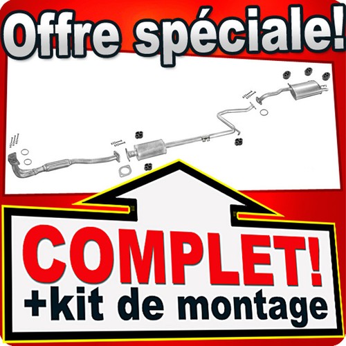Ligne pot échappement pour - ligne,