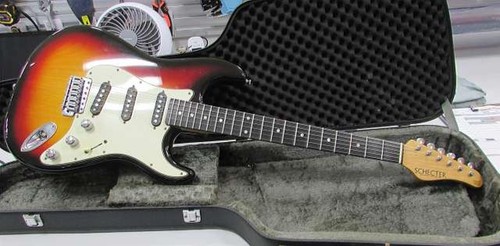 Guitare électrique schecter - guitare,