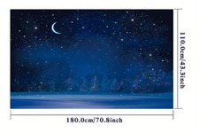 Ciel Étoilé Crèche Décor