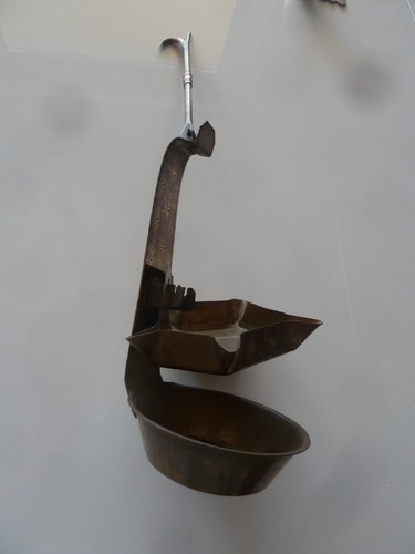 Ancienne lampe huile - ancienne, à