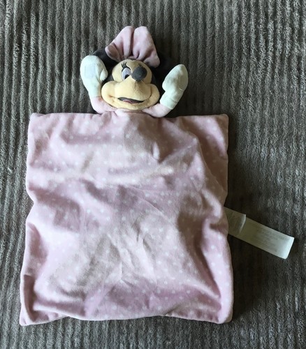 Doudou minnie rose pois blanc - doudou,