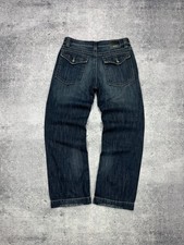 Vintage Hugo Boss Button Pockets Archive Denim Blue Jeans Trousers Pants W33