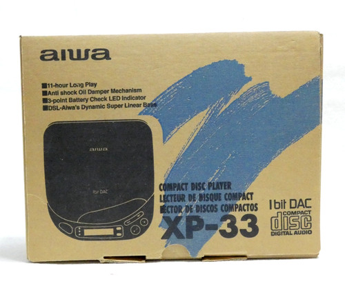 Aiwa discman compact - xp-33,
