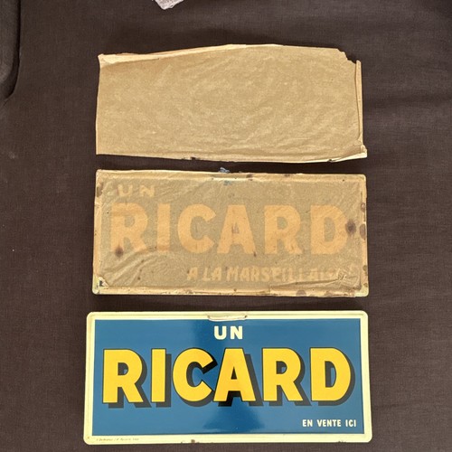 Ricard plaque publicitaire - ricard,