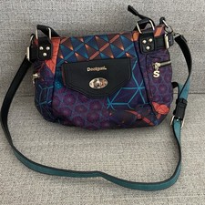 Desigual Borsa Donna 17WAXPA8 3094 Purpura AI17 - Pre-owned