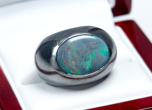 Bague designer vintage solide - bague,