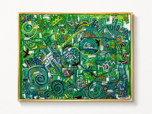 Tableau peinture acrylique sur - peinture,