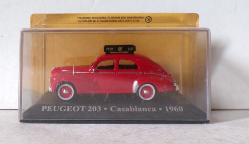 Altaya peugeot 203 - peugeot, casablanca