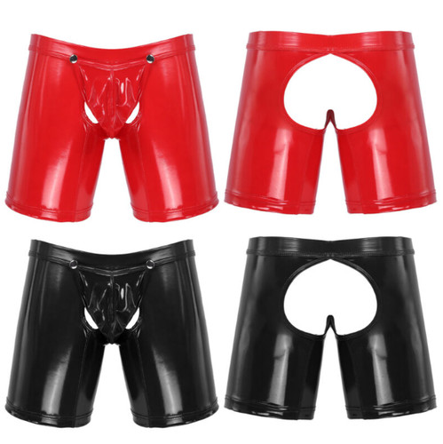 Homme boxer cuir vernis - homme,