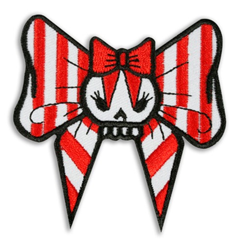 Patch brodé noeud pin - noeud, pin-up