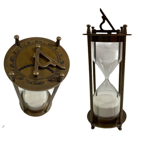 Sablier ancien laiton - sablier,