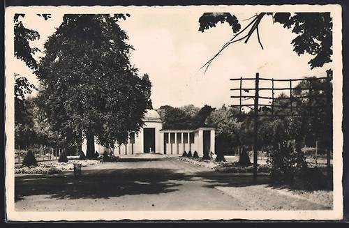 Cpa laeken parc - laeken,, reine