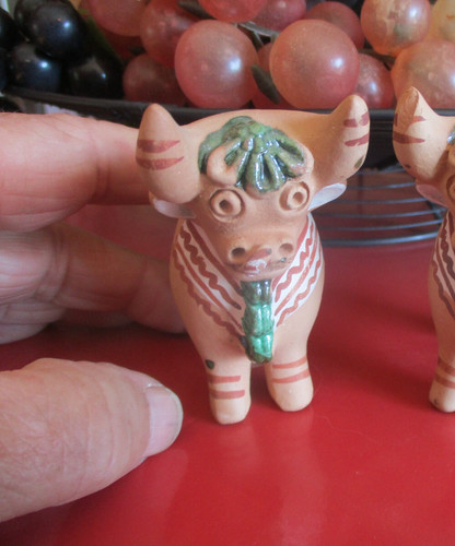 Petit taureau pucara - taureau, artisan