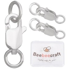 6 pcs 925 fermoirs en Argent