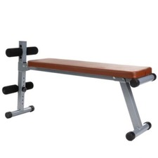 ScSPORTS® Banc de Musculation Pliable Plat/Négatif Banc d'Entraînement 