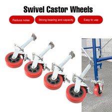 Lot de 4 roulettes pour