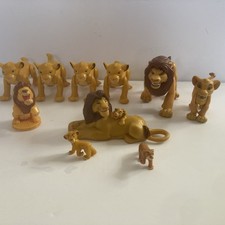 Vintage The Lion King Simba Mufassa Disney Figure Lot Of 10