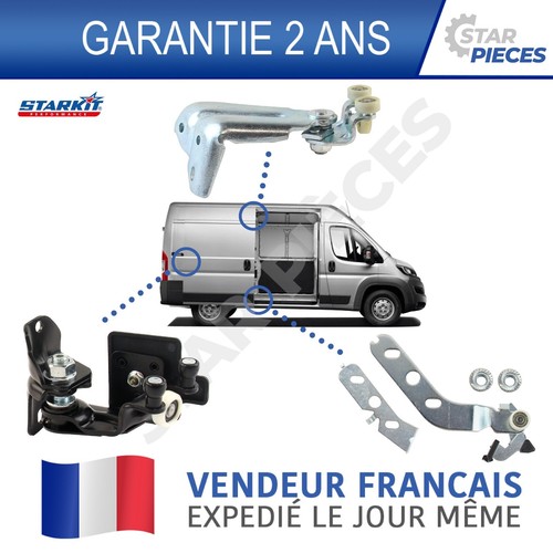 Kit roulette porte coulissante - roulette,