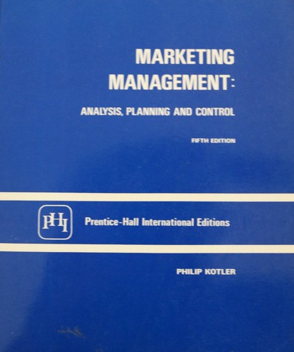 Marketing management - marketing,
