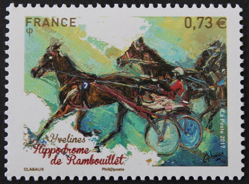 Timbre france hippodrome - -,