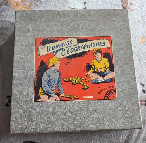 Jeu les dominos géographiques - jeu,