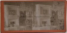 Château de Pau Chambre et Berceau Louis IV Photo Stereo Vintage Albumin 