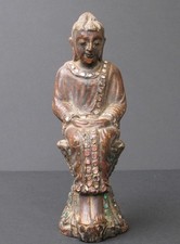 Bouddha Maitreya en Bois