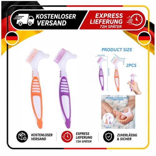 Brosse dents pour dentier - à,