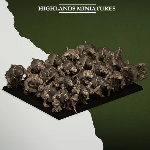 Guerrier peste skaven - guerrier, la