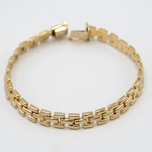 Bracelet panter jaune 18 - bracelet,