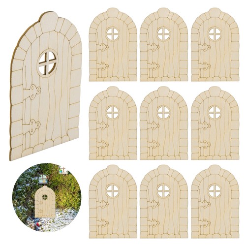 Pack unpainted wooden fairy - unpainted,