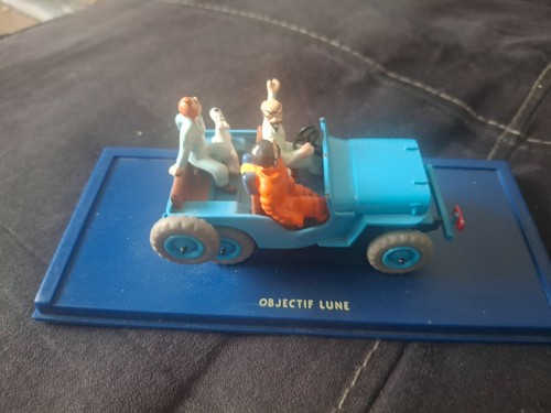 Jeep tintin objectif - tintin, 1/43
