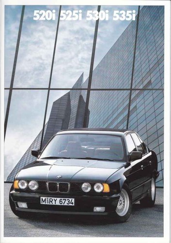 Catalogue brochure bmw - brochure, 520i
