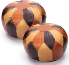 2 Pcs Unstuffed Moroccan Faux