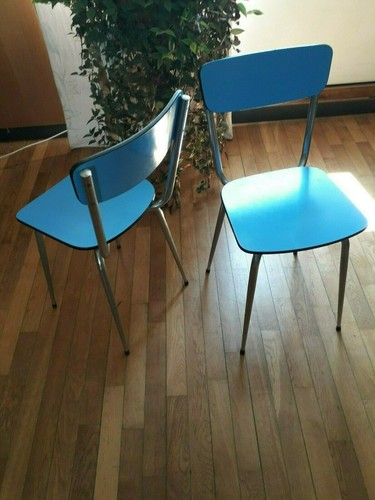Paire chaises formica - paire,