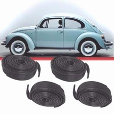 VW BEETLE BLACK FENDER BEADING 4 PACK 111821715A VW DUNE BUGGY BUG GHIA BAJA