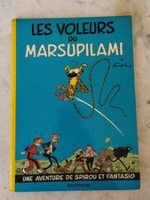 Spirou ET FANTASIO 5 Les voleurs du marsupilami 1968 en BE+ / Dos rond Franquin