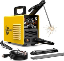 haxiaoer 205A Poste a Souder DC Inverter avec Lift TIG, ARC Force, 10 électrodes