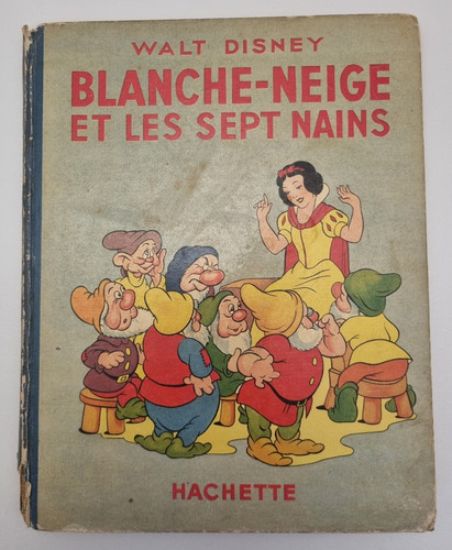 Blanche neige livre disney - blanche-neige,