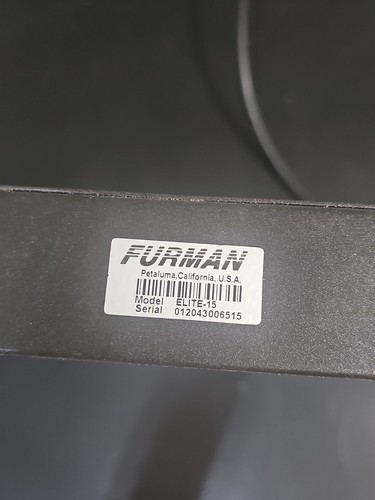 Furman elite - furman, elite-15